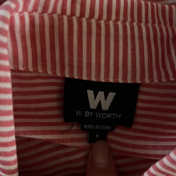 W by Worth button down tunic size s - Picture 5 of 6